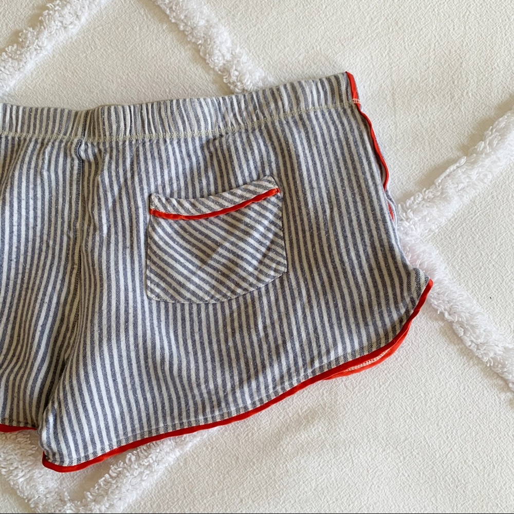 Abercrombie & Fitch Striped Pajama Shorts